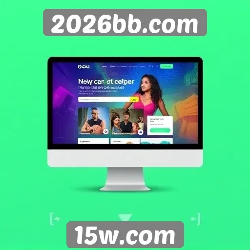 Evolução do design do site 2026bb